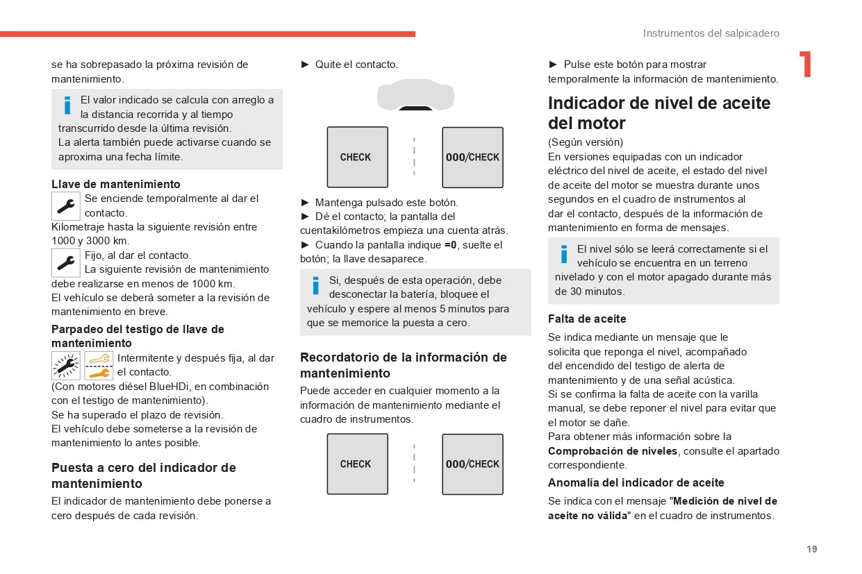 2022-2024 Citroën C5 Aircross Owner's Manual | Spanish