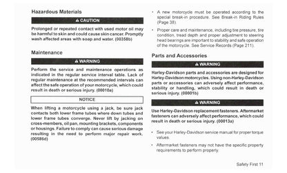 2023 Harley-Davidson Softail Owner's Manual | English