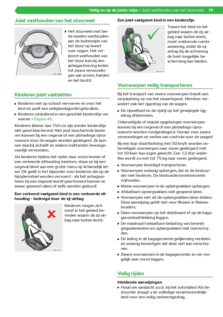 2020-2021 Skoda Karoq Owner's Manual | Dutch