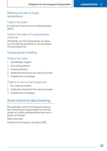 2023 BMW X5 PHEV Owner's Manual | Dutch