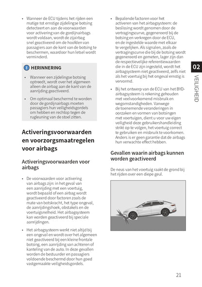 2023-2024 BYD Han EV Manuel du propriétaire | Néerlandais