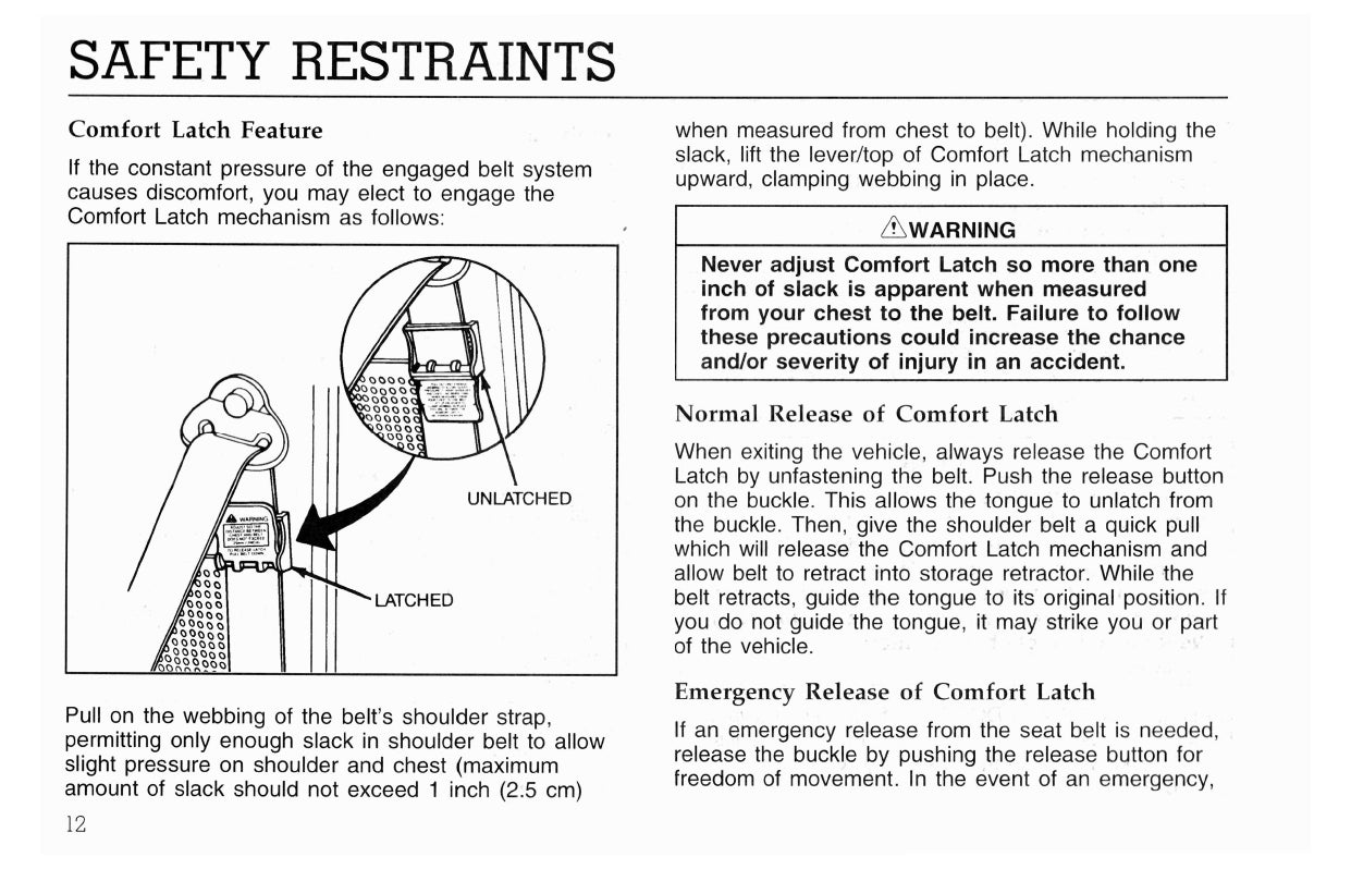 1996 Ford L-Series Owner's Manual | English