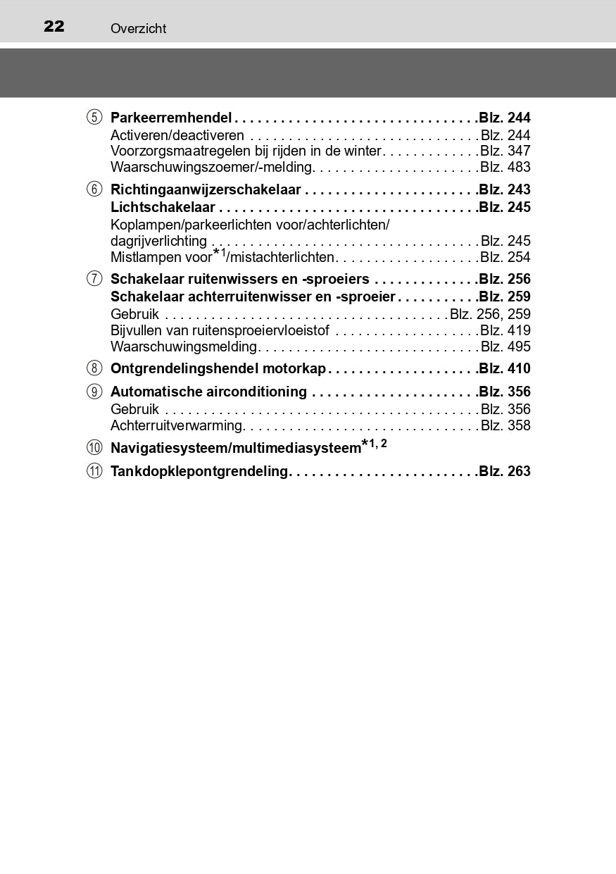 2016-2017 Toyota RAV4 Hybrid Owner's Manual | Dutch