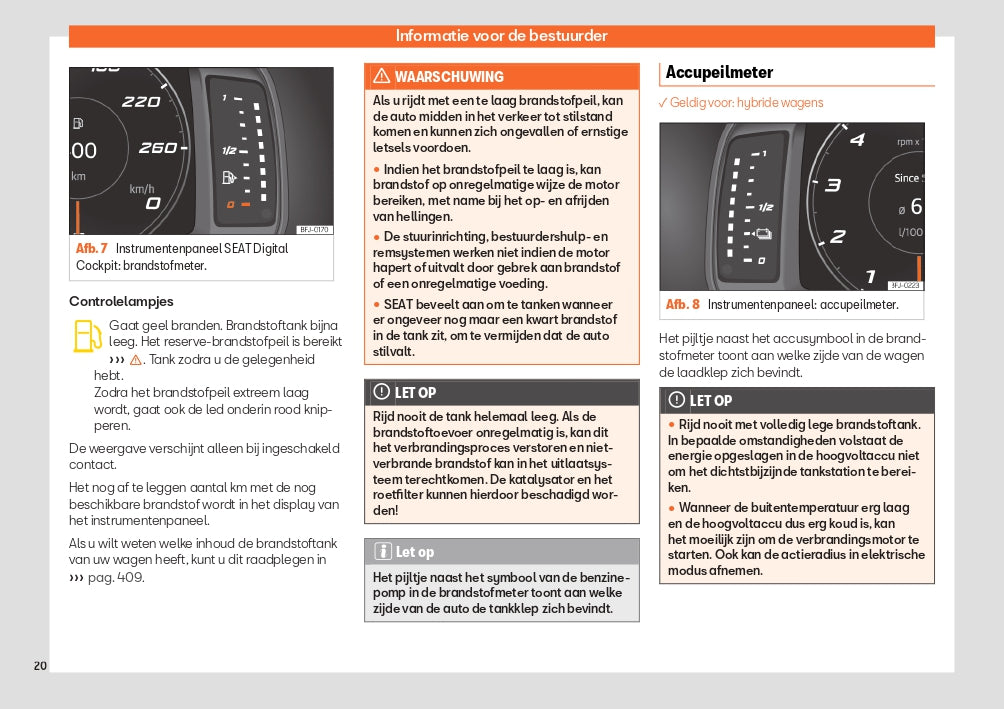 2022-2023 Seat Tarraco Owner's Manual | Dutch