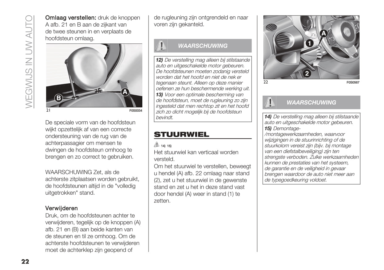 2023 Fiat 500/500C Owner's Manual | Dutch