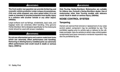 2007 Harley-Davidson Sportster Owner's Manual | English