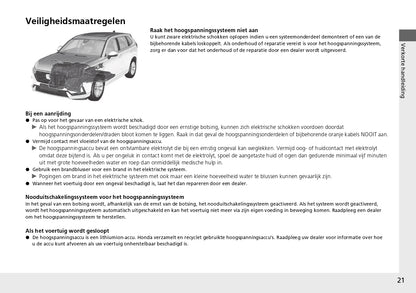 2024 Honda CR-V ePHEV Owner's Manual | Dutch