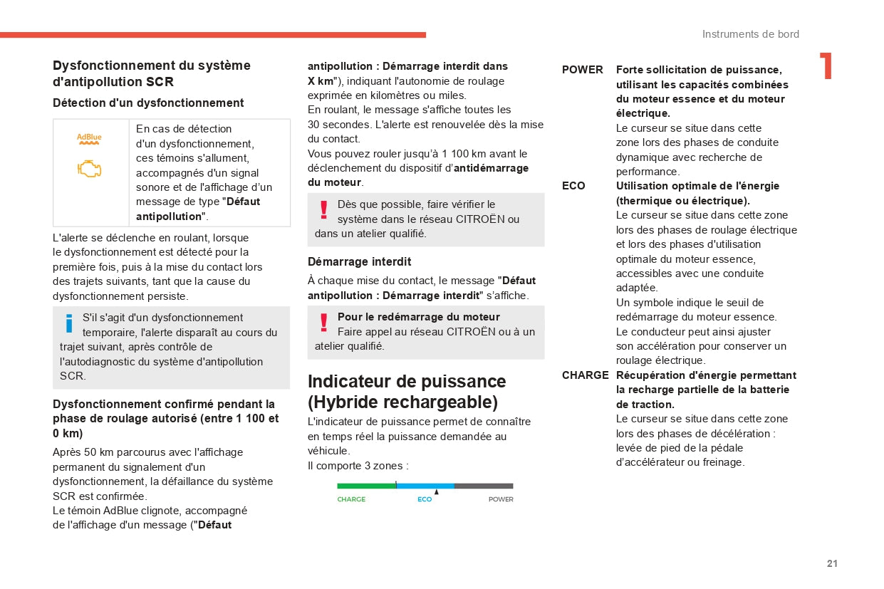 2022-2024 Citroën C5 Aircross Owner's Manual | French