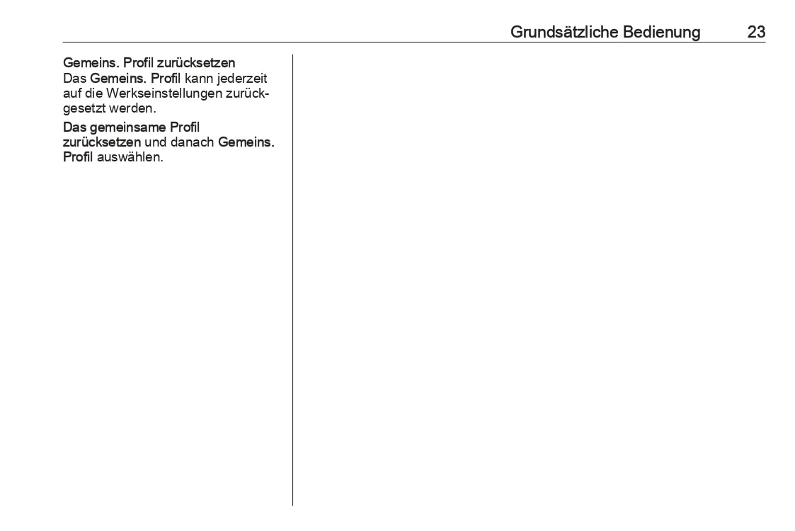 2020-2023 Opel Mokka / Mokka-e Infotainment Manual | German