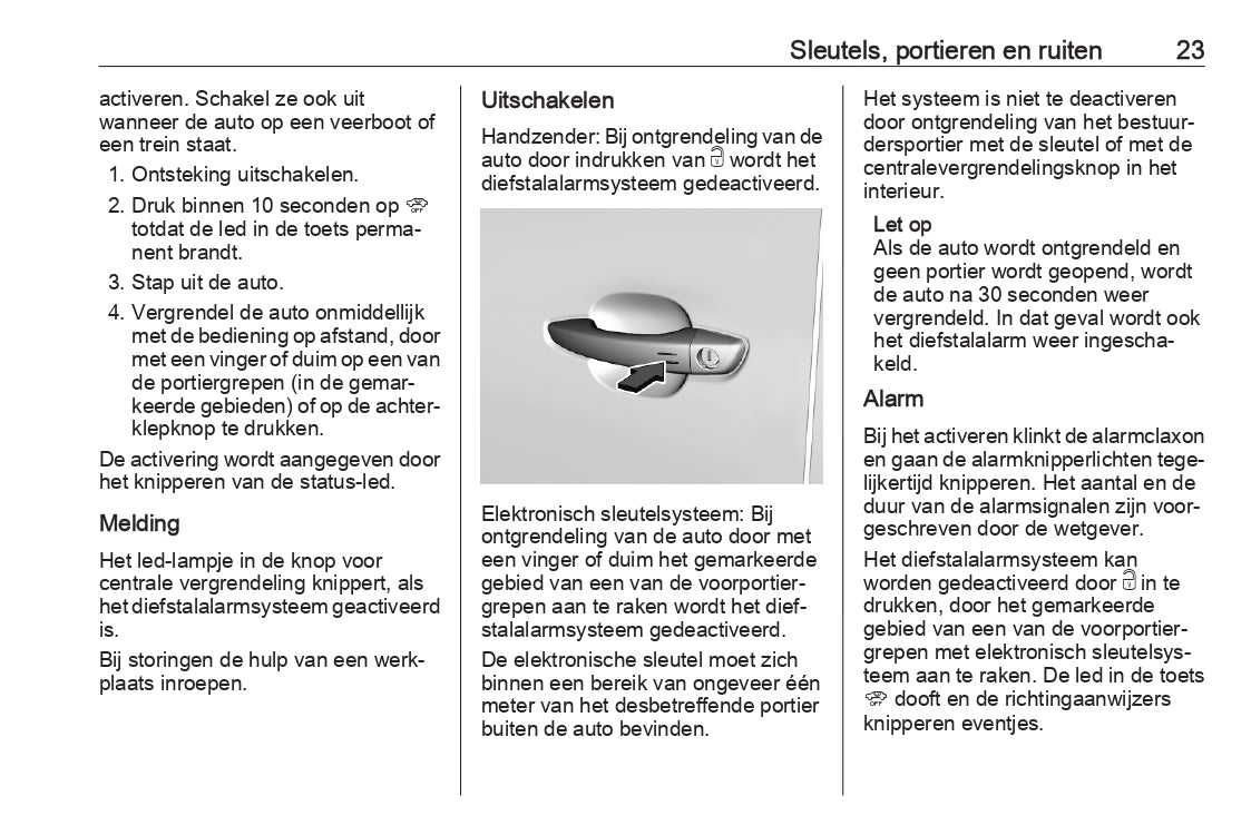 2023 Opel Combo Owner's Manual | Dutch