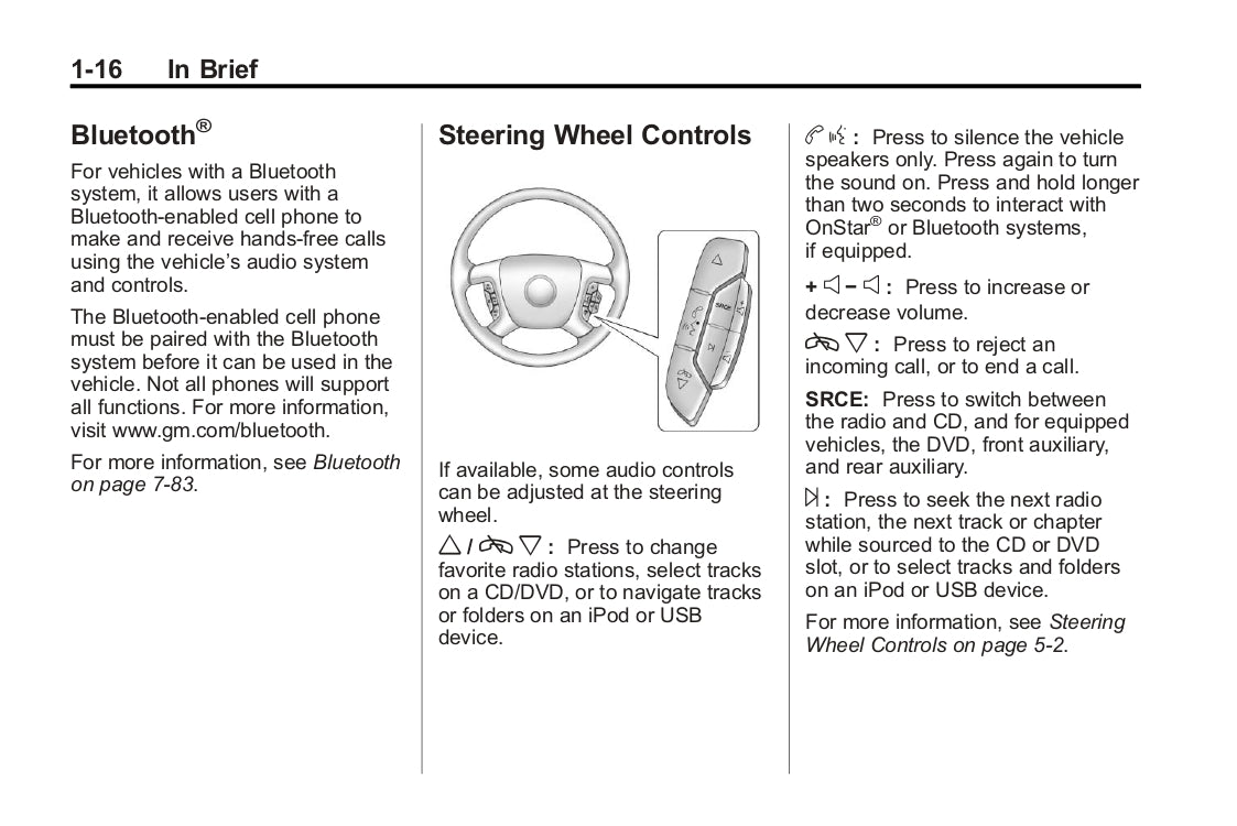 2011 Cadillac Escalade EXT Owner's Manual | English