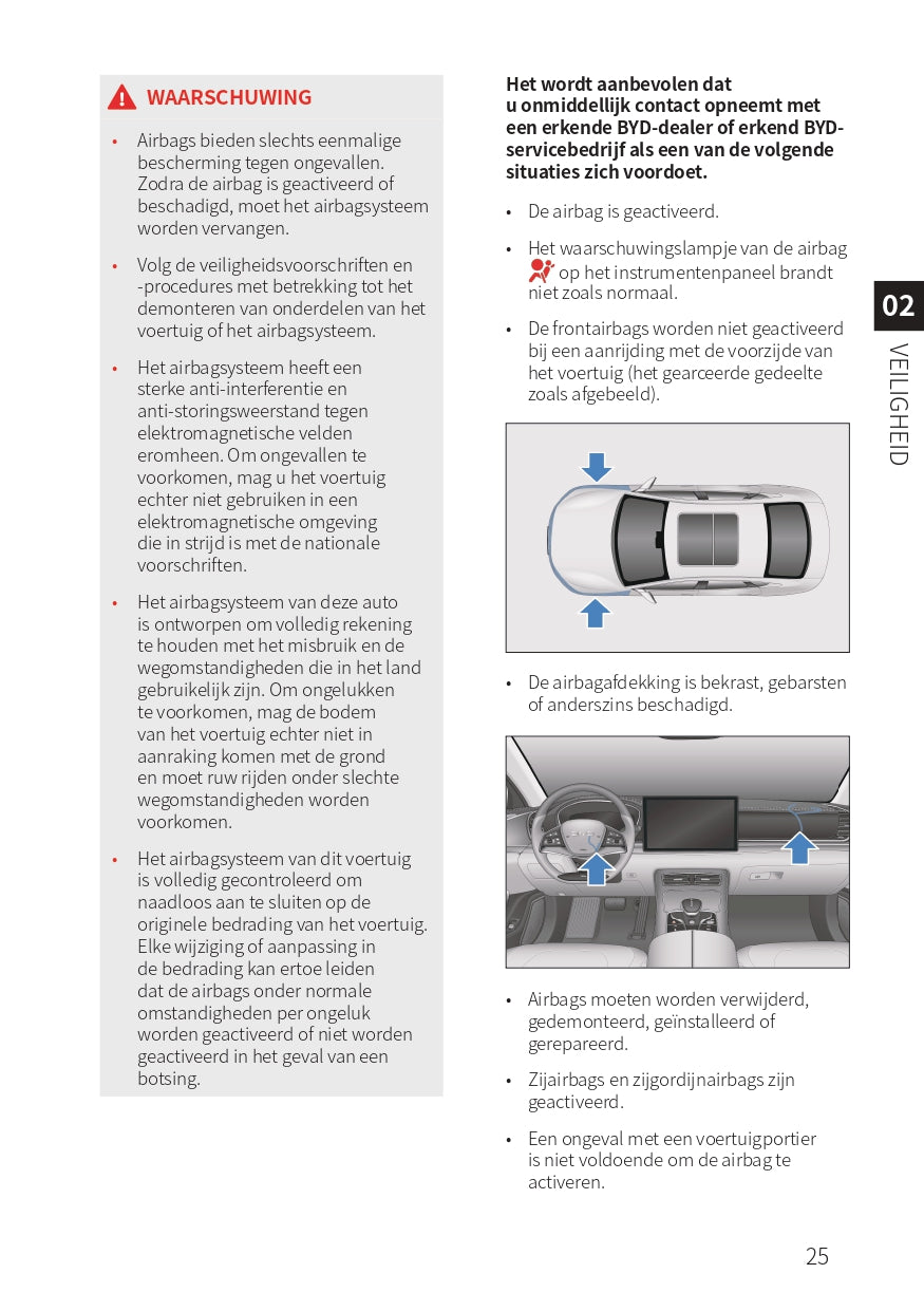 2023-2024 BYD Han EV Manuel du propriétaire | Néerlandais