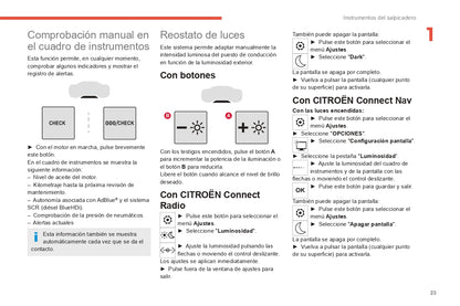 2022-2024 Citroën C5 Aircross Owner's Manual | Spanish