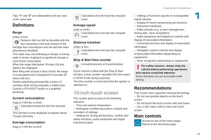 2023-2024 Peugeot 508/508SW Owner's Manual | English