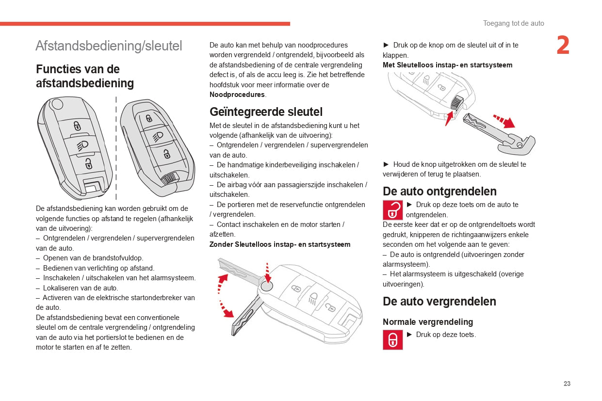 2022-2024 Citroën C3 Manuel du propriétaire | Néerlandais