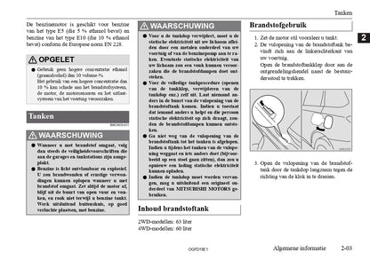 2018 Mitsubishi Outlander Owner's Manual | Dutch