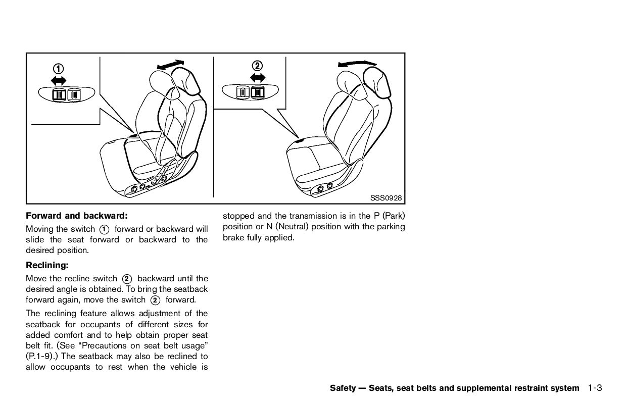 2012 Nissan 370Z Owner's Manual | English