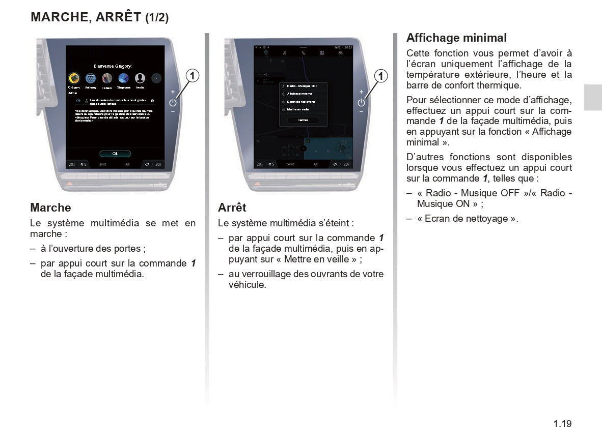 2023 Renault OpenR Link User's Manual | French