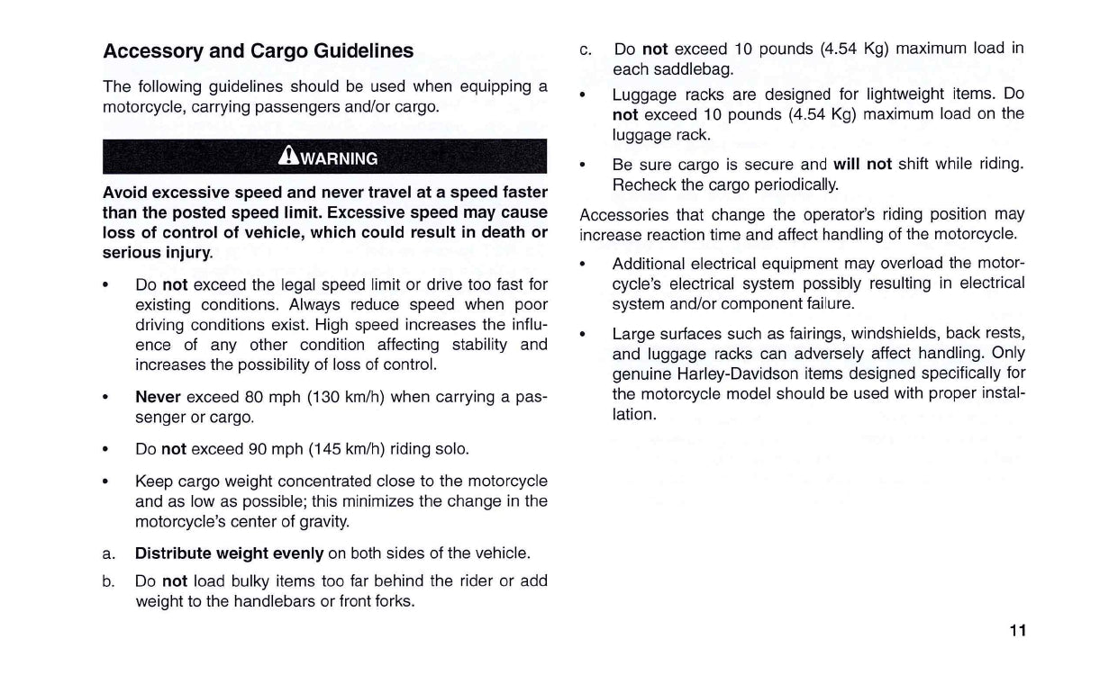 2003 Harley-Davidson VRSCA Owner's Manual | English