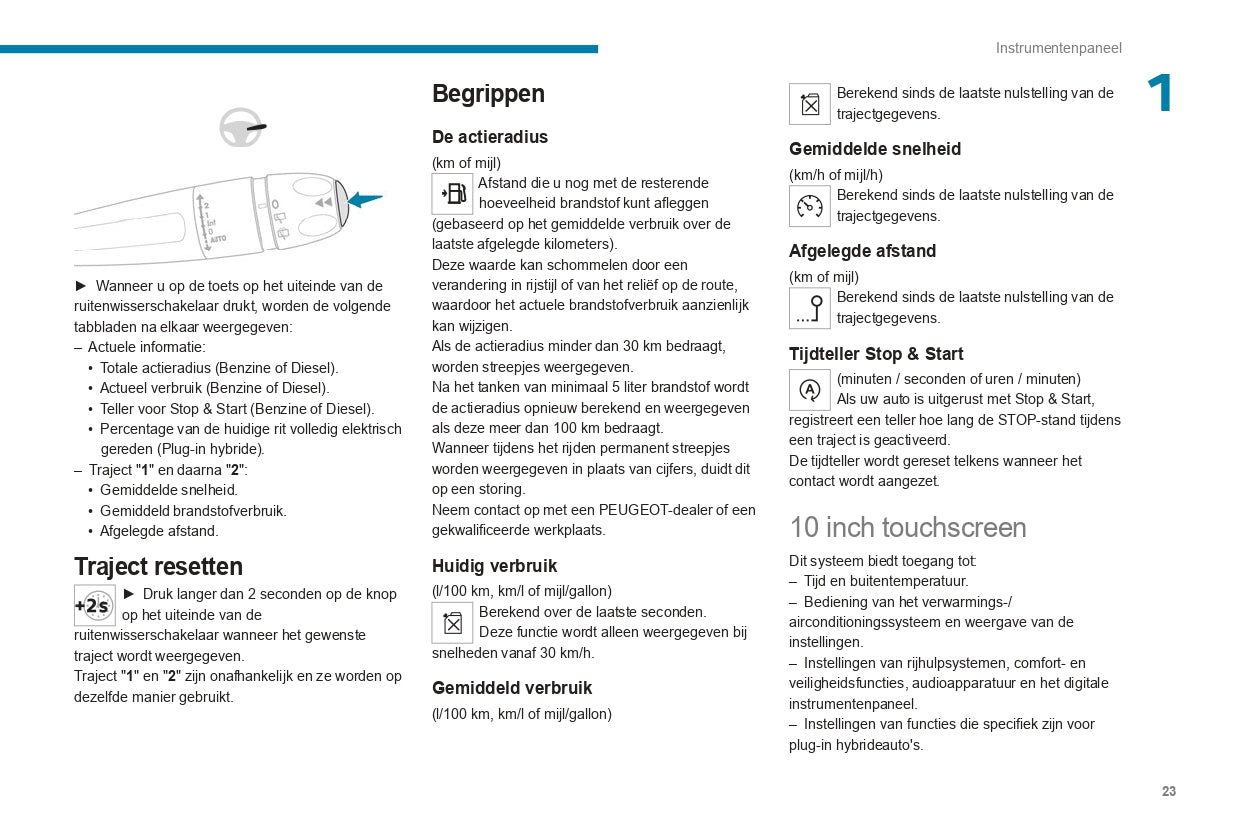 2023-2024 Peugeot 508/508SW Owner's Manual | Dutch