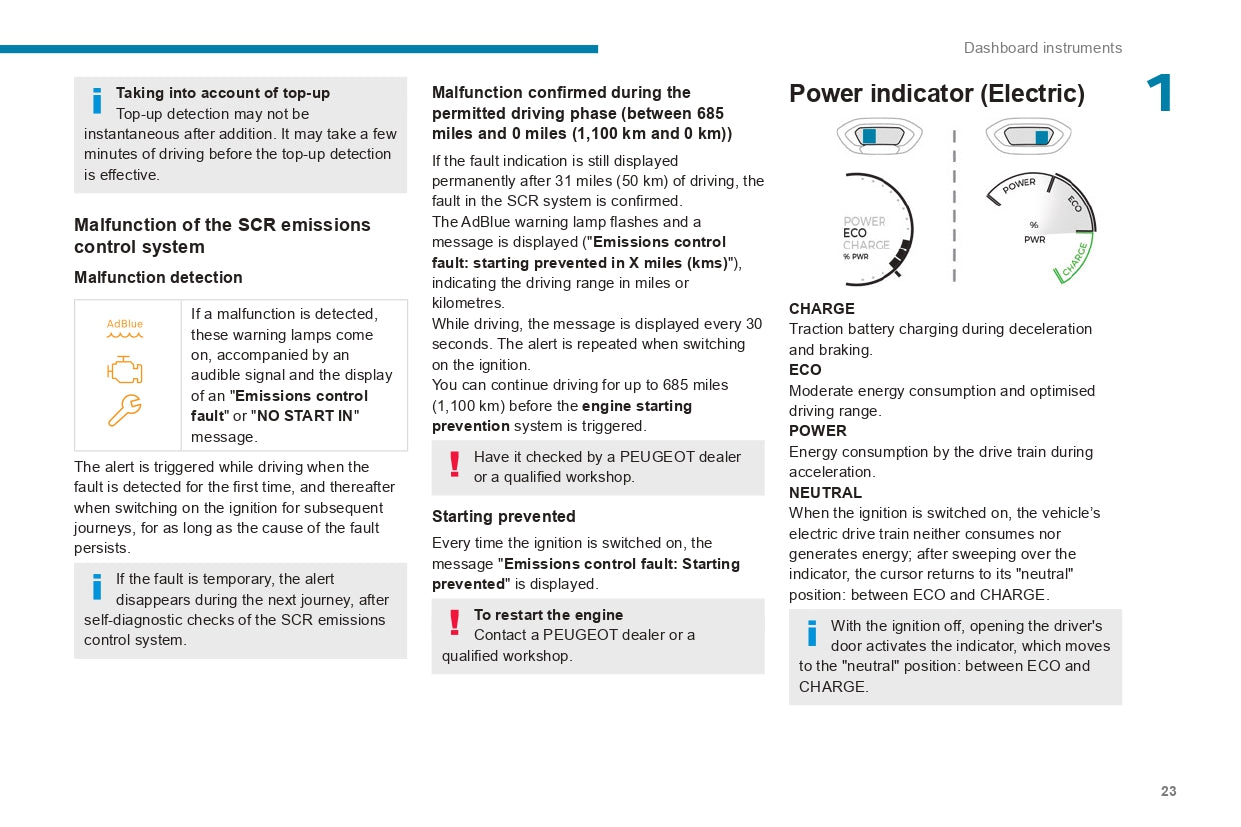 2024 Peugeot Expert/Traveller/e-Expert/e-Traveller Owner's Manual | English