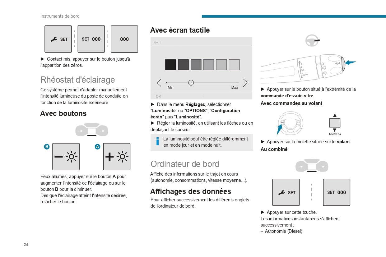 2022-2024 Peugeot Expert/Traveller Owner's Manual | French