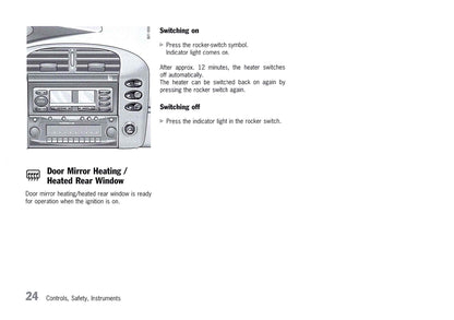 2003 Porsche 911 Carrera Owner's Manual | English