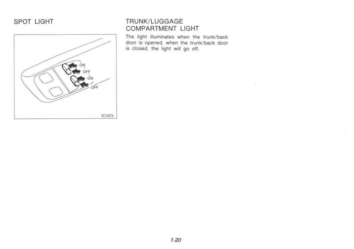 1991 Nissan 300ZX Owner's Manual | English