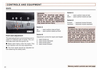 1990 Audi Quattro V8 Owner's Manual | English