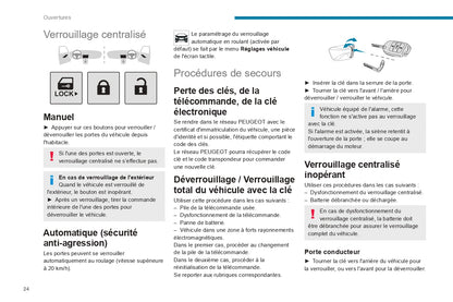 2022-2024 Peugeot Landtrek Owner's Manual | French