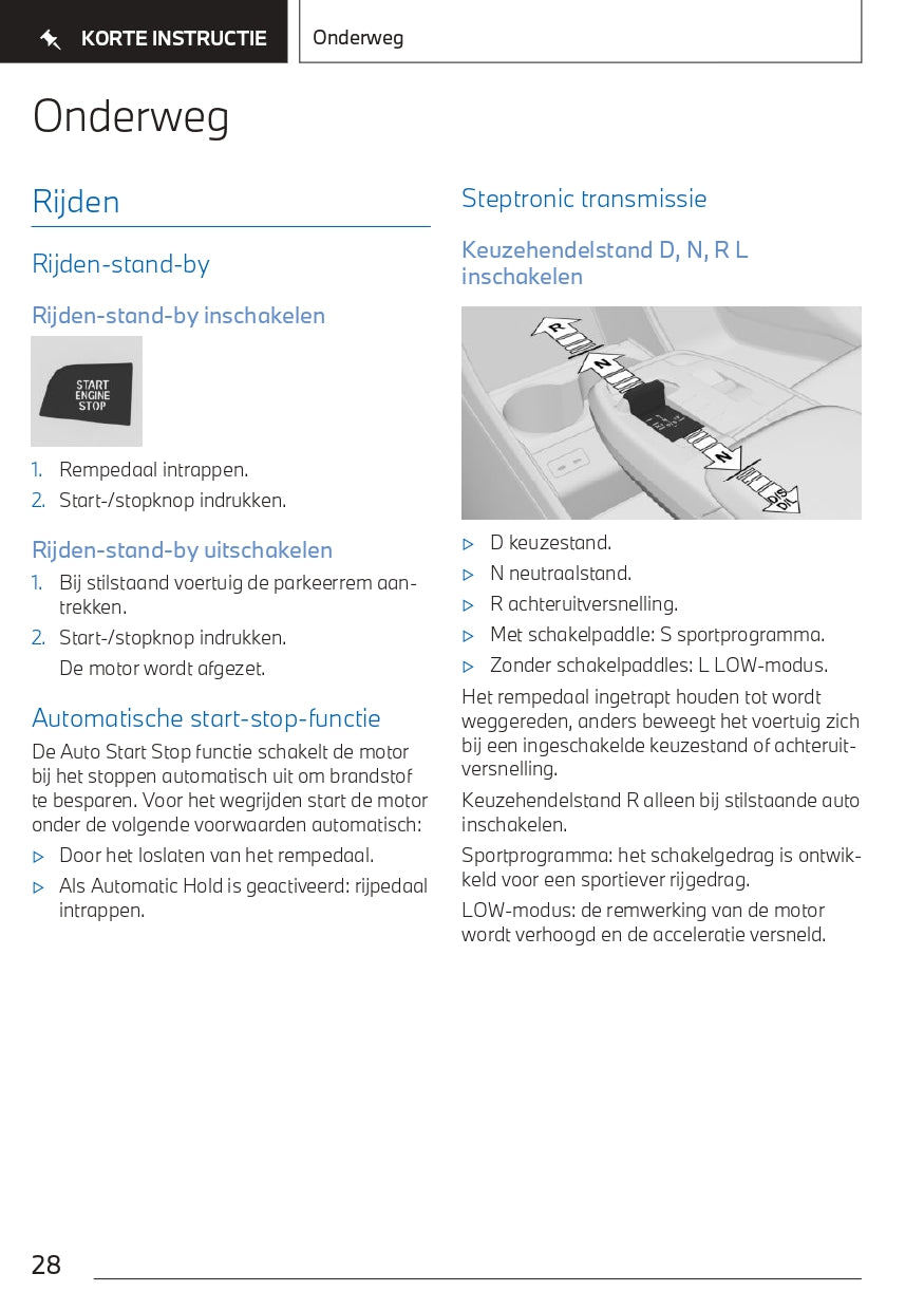 2022-2023 BMW X1 Owner's Manual | Dutch