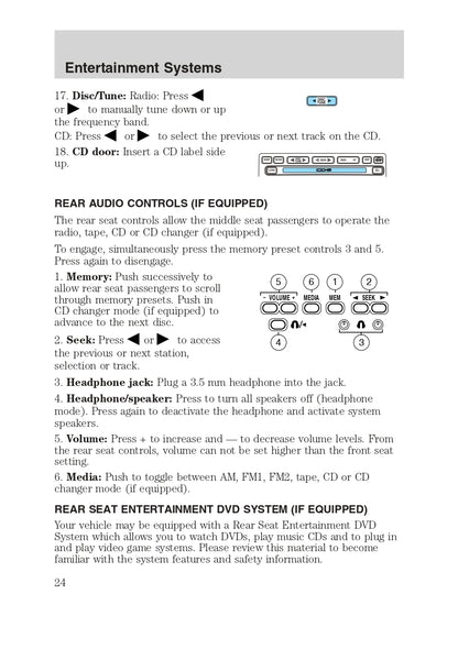 2003 Ford Excursion Manuel du propriétaire | Anglais