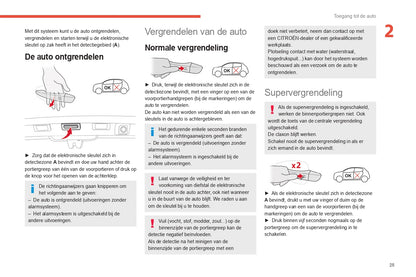 2022-2024 Citroën C3 Owner's Manual | Dutch