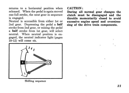 1972-1973 Honda CB350F Owner's Manual | English