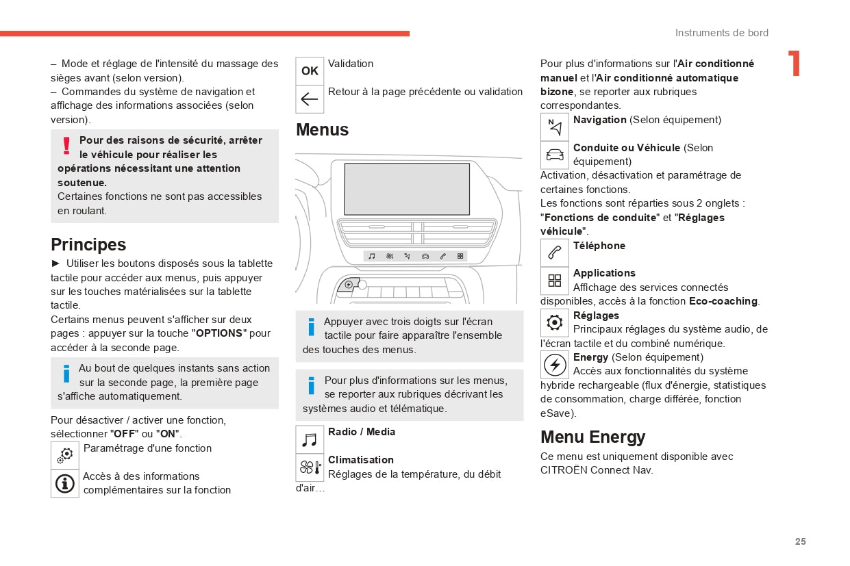 2022-2024 Citroën C5 Aircross Owner's Manual | French