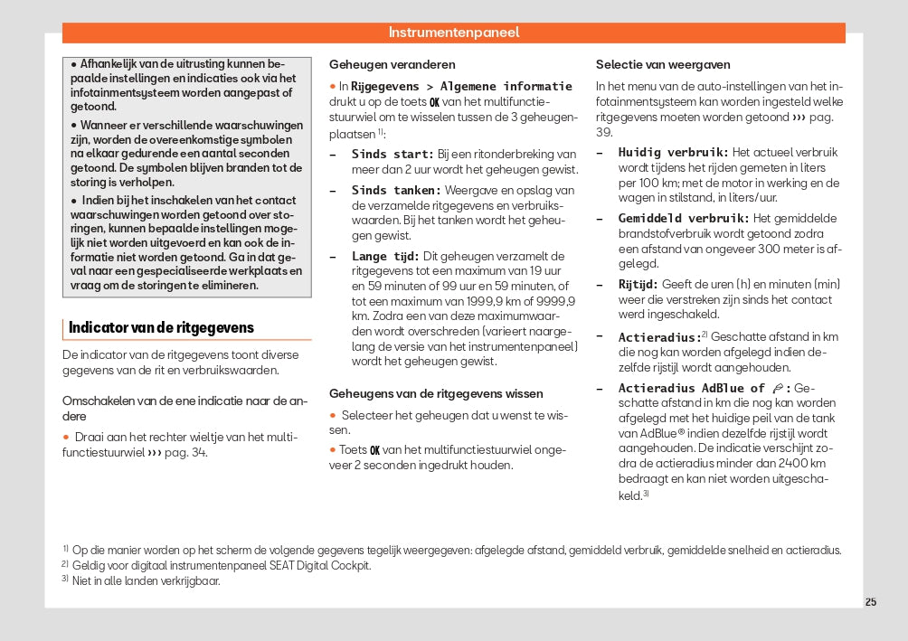 2022-2023 Seat Tarraco Owner's Manual | Dutch