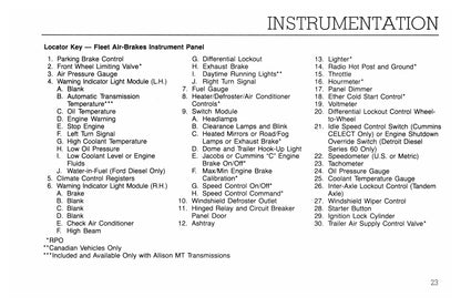 1992 Ford L-Series Owner's Manual | English