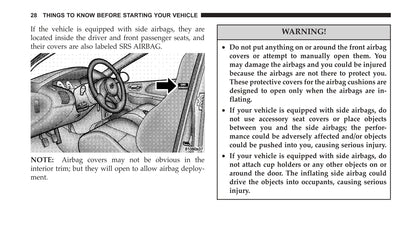 2004 Dodge Neon SRT-4 Owner's Manual | English