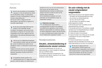 2022-2024 Citroën C3 Owner's Manual | Dutch