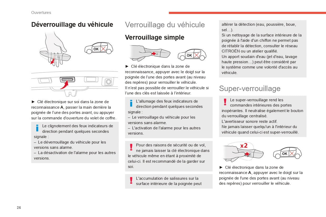 2022-2024 Citroën C3 Manuel du propriétaire | Français