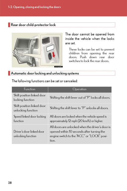 2009 Lexus GX470 Owner's Manual | English