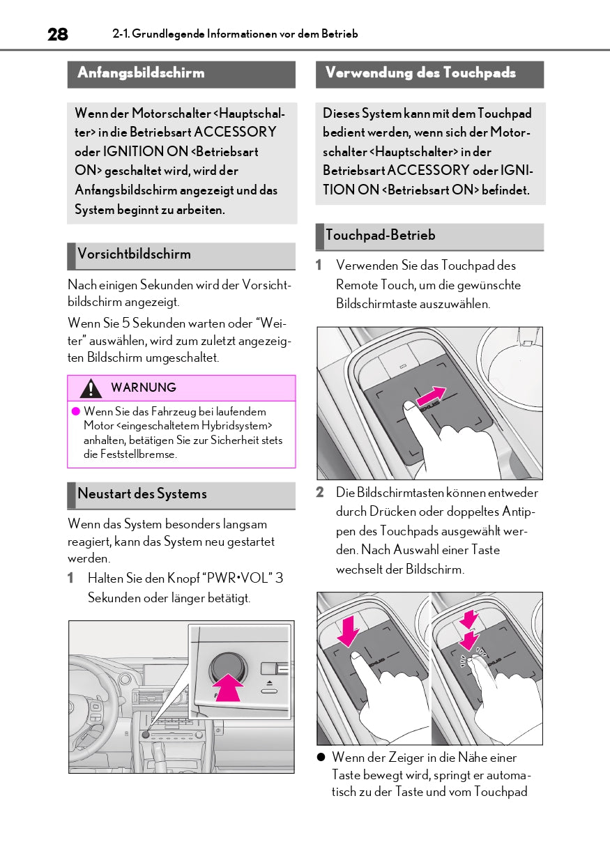 2019 Lexus RC300h Infotainment Manual | German