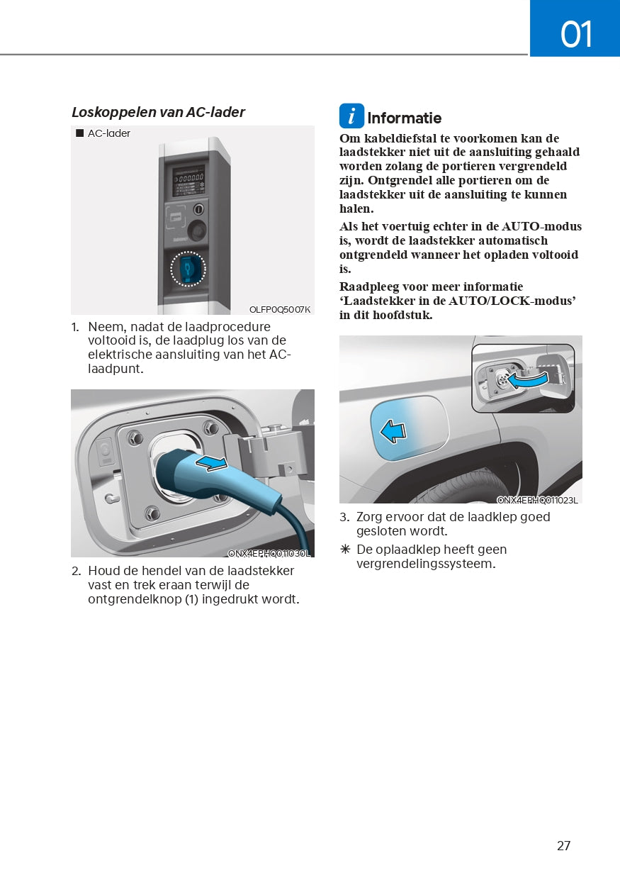 2023 Hyundai Tucson Hybrid/Plug-in Hybrid Owner's Manual | Dutch