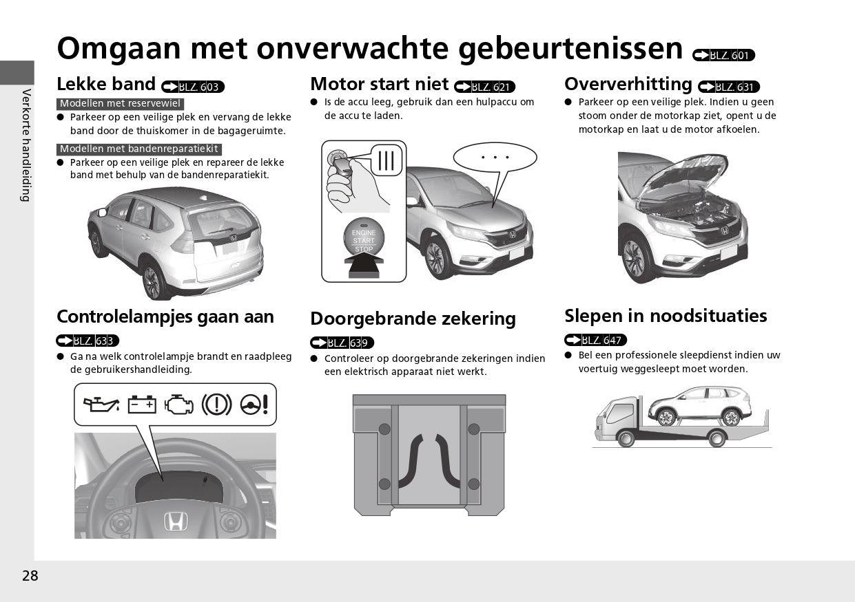 2013 Honda CR-V Manuel du propriétaire | Néerlandais