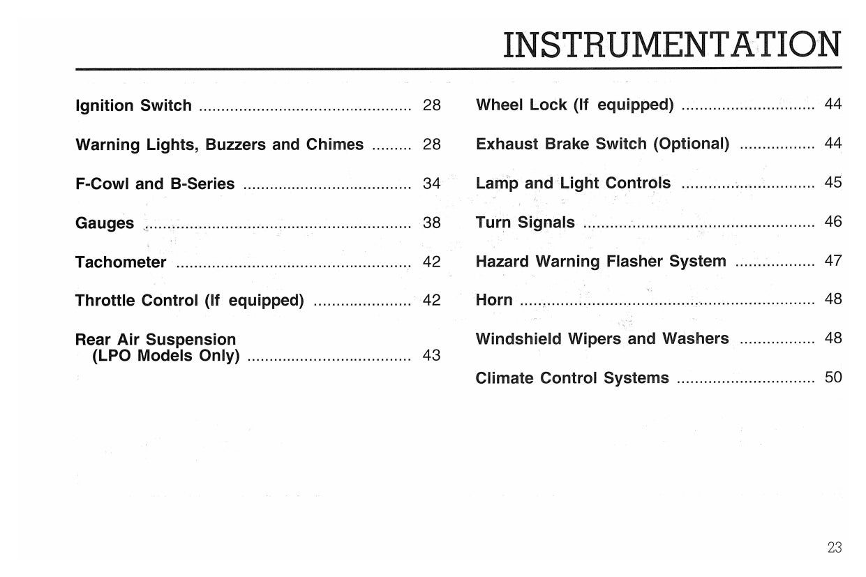 1998 Ford F&B Diesel Owner's Manual | English