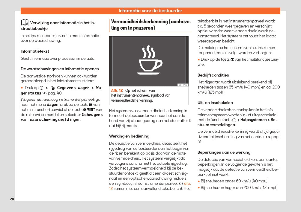 2023 Week 48 Seat Leon Owner's Manual | Dutch