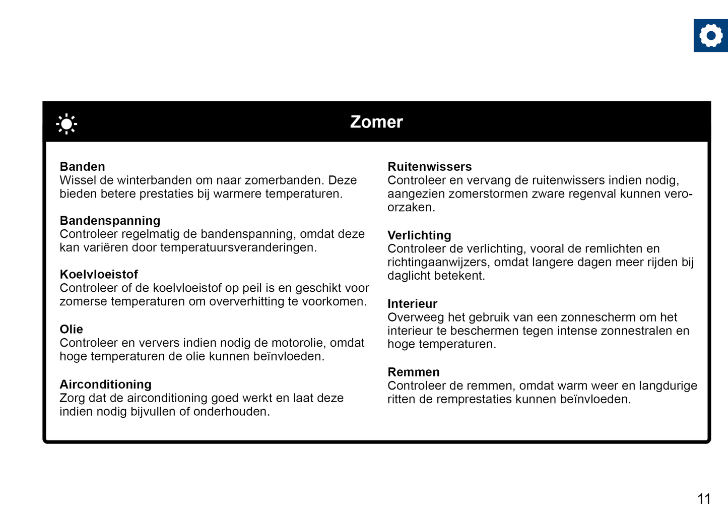 Ford Maintenance Book | Dutch