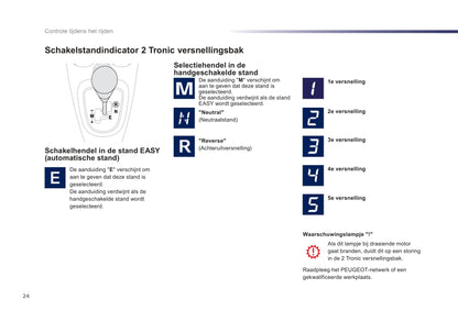 2012-2014 Peugeot 107 Owner's Manual | Dutch