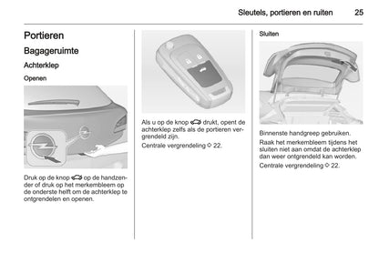 2012-2013 Opel Astra GTC Manuel du propriétaire | Néerlandais