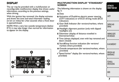 2013-2014 Fiat 500L Owner's Manual | English